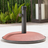 Outdoor 33 lbs Circular Concrete Umbrella Base - NH704003