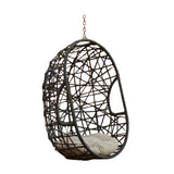 Indoor/Outdoor Wicker Hanging Teardrop / Egg Chair (Stand Not Included) - NH395213