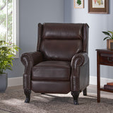 Leather Recliner Club Chair - NH106692