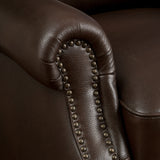 Leather Recliner Club Chair - NH106692