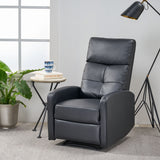 Contemporary Pillow Top Leather Recliner - NH206692