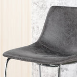 Modern Microfiber Bar Stool - NH481113