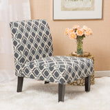 Contemporary Fabric Slipper Accent Chair - NH682792