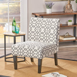 Contemporary Fabric Slipper Accent Chair - NH457992