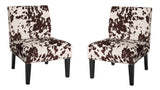 Contemporary Fabric Slipper Accent Chair - NH782792