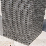 Outdoor Wicker Flower Pots (Set of 2) - NH273003