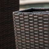 Outdoor Wicker Flower Pots (Set of 2) - NH273003