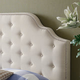 Fabric Tufted Queen/Full Headboard - NH284892