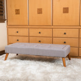 Mid Century Modern Ottoman Bench - NH888892