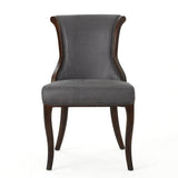 Classic Slate Microfiber Dining Chair - Set of 2 - NH038103