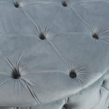 Plush New Velvet Ottoman - NH158992