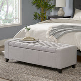 Tufted Storage Ottoman Bench - NH441992