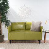 Leather Loveseat Settee - NH529992