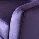 Modern Velvet Swivel Armchair - NH855992