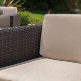 Outdoor Wicker 5Pc Dining Set w/ Water Resistant Cushions - NH798003