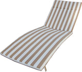 Outdoor Wicker Lounge with Water Resistant Cushion (Set of 2) - NH780003