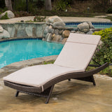 Outdoor Water Resistant Chaise Lounge Cushion - NH779003