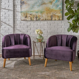 Modern Velvet Accent Chair (Set of 2) - NH065303