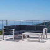 Outdoor Aluminum 5 Seater Sectional Sofa Set - NH963403