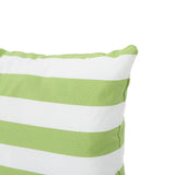 Mesa Indoor Striped Water Resistant Square Throw Pillow - NH558203