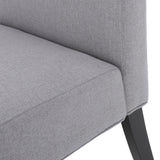 Contemporary Fabric Slipper Accent Chair - NH257992