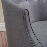 Tub Design Upholstered Accent Chair - NH082003