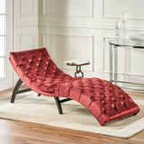 Tufted New Velvet Chaise Lounge - NH465203