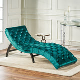 Tufted New Velvet Chaise Lounge - NH465203