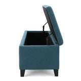 Fabric Rectangle Storage Ottoman Bench - NH307003