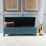 Fabric Rectangle Storage Ottoman Bench - NH307003