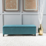 Fabric Rectangle Storage Ottoman Bench - NH307003