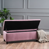 Fabric Rectangle Storage Ottoman Bench - NH307003