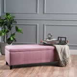 Fabric Rectangle Storage Ottoman Bench - NH307003