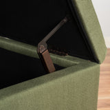 Fabric Rectangle Storage Ottoman Bench - NH307003