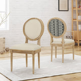 Upholstered French Design Dining Chairs - NH904603