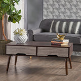 Mid Century Modern Finished Fiberboard Coffee Table - NH283203