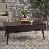 Mid Century Modern Finished Fiberboard Coffee Table - NH283203