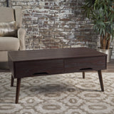 Mid Century Modern Finished Fiberboard Coffee Table - NH283203