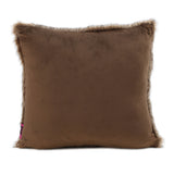 Modern Glam Faux Fur Throw Pillow - NH707992