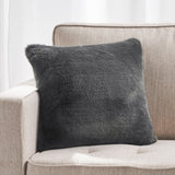 Modern Glam Faux Fur Throw Pillow - NH707992