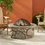 Outdoor Natural Stone Fire Pit - NH264692