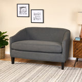 Modern Petite Loveseat Settee (Fabric or PU Leather) - NH985003