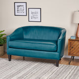 Modern Petite Loveseat Settee (Fabric or PU Leather) - NH985003