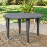 Outdoor Round Wicker Dining Table - NH731103