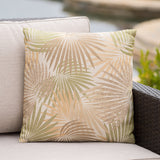 Outdoor Square Tropical Water Resistant Pillow - NH137003