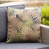 Outdoor Square Tropical Water Resistant Pillow - NH137003