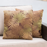 Outdoor Square Tropical Water Resistant Pillow - NH137003