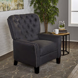 Tufted Back Fabric Recliner Armchair - NH526203