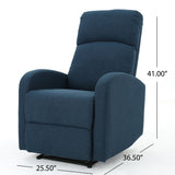 Class Gliding Fabric Recliner - NH204103