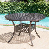 Outdoor Expandable Aluminum Dining Table - NH372103